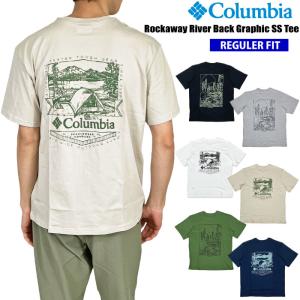Columbia コロンビア 半袖Tシャツ ロッカウェイリバー バック グラフィックショートスリーブティー メンズ  XE4916 ゆうパケット1点まで送料無料｜bears-mall