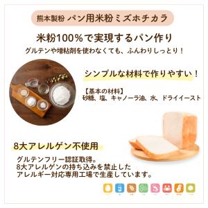 パン用米粉 ミズホチカラ 2Kg 熊本製粉 九...の詳細画像3