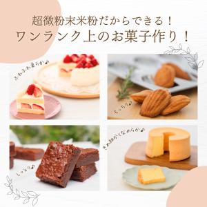菓子用米粉 ( 超微粉末 ) 300g 製菓用...の詳細画像2