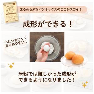 まるめる米粉パンミックス800g ミズホチカラ...の詳細画像3