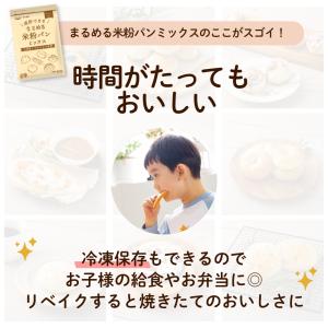 まるめる米粉パンミックス800g ミズホチカラ...の詳細画像5