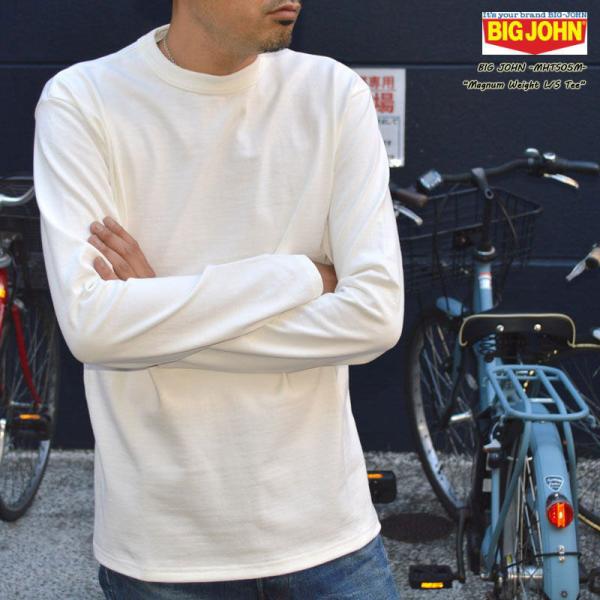 BIG JOHN ビッグジョン "MHTS05M" Magnum Weight L/S Tee マグ...
