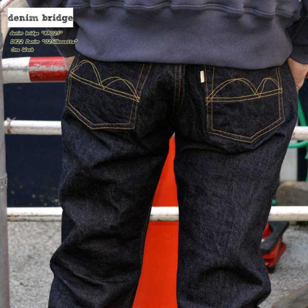 bridge ブリッジ "BR02S" WIDE STRAIGHT 13.5oz DB22デニム ワ...