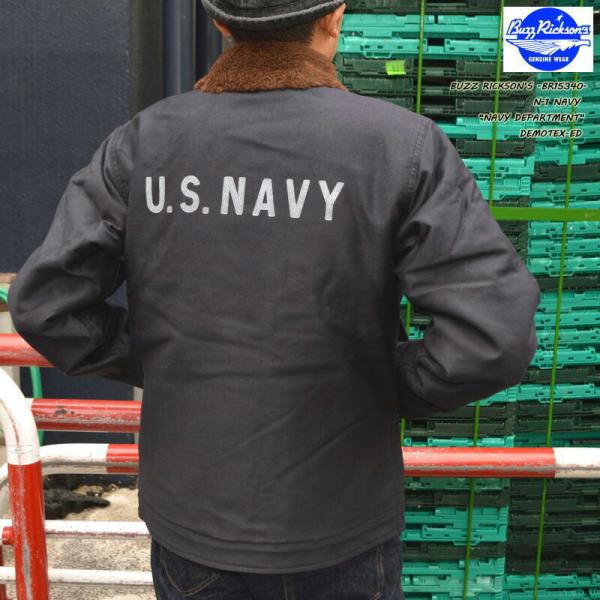 BUZZ RICKSON'S バズリクソンズ "BR15340" N-1 NAVY “NAVY DE...