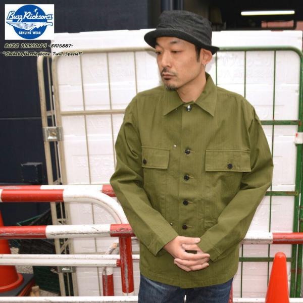 BUZZ RICKSON'S バズリクソンズ "BR15887" Jackets,Herringbo...