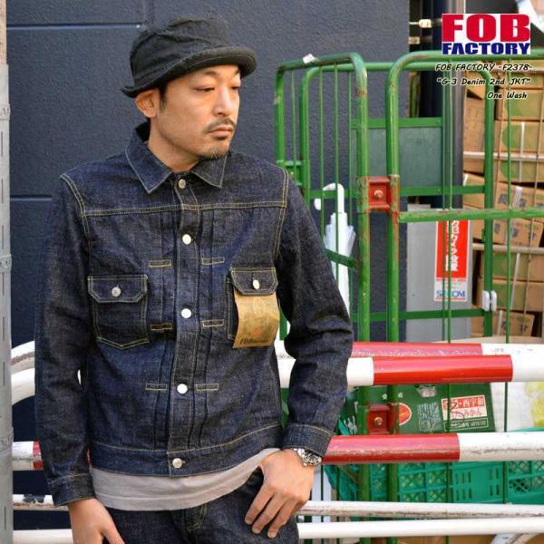 FOB　FACTORY "F2378" 14oz G-3 DENIM 2nd JK 14オンス G-...
