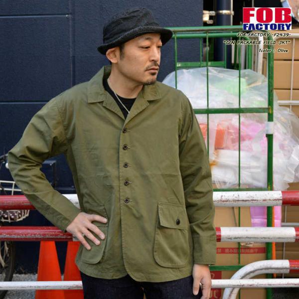 FOB　FACTORY "F2439" パッカブル フィールド ジャケット C/N PACKABLE...