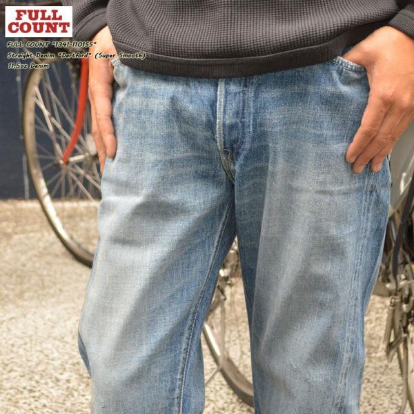 FULLCOUNT フルカウント "1341-1101SS" 11.5oz ストレートデニム "ダー...