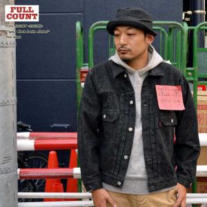 FULLCOUNT フルカウント "2102BK" Type 2 Black denim Jacket タイプ2ブラックデニムジャケット 2nd Gジャン [アウター]｜bears