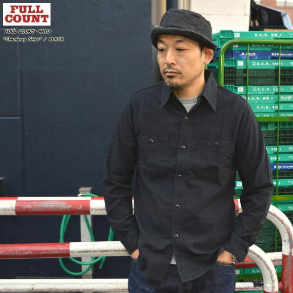 FULL COUNT フルカウント "4810" シャンブレー シャツ Chambray Shirt...