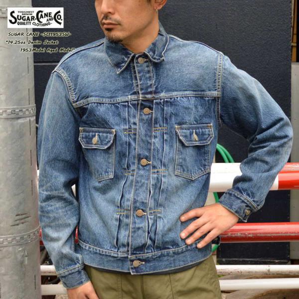 SUGAR CANE シュガーケーン "SC11953SW" 14.25oz. DENIM JACK...
