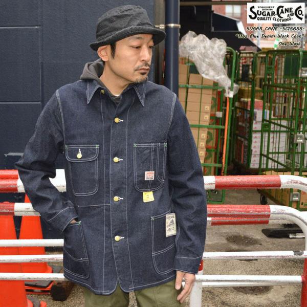 東洋エンタープライズ SUGAR CANE "SC15655" 11oz BLUE DENIM WO...