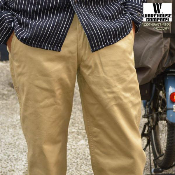 WAREHOUSE ウエアハウス "1082" CHINOES チノーズ チノパン トラウザー ウエ...