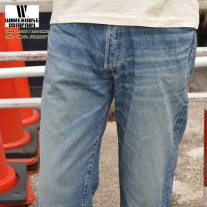 WAREHOUSE（ウエアハウス） デニムパンツ 36inch サックスブルー
