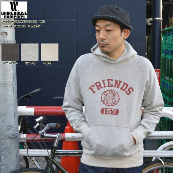 WAREHOUSE ウエアハウス 2ND-HAND セコハン "462 FRIENDS" スウェット...