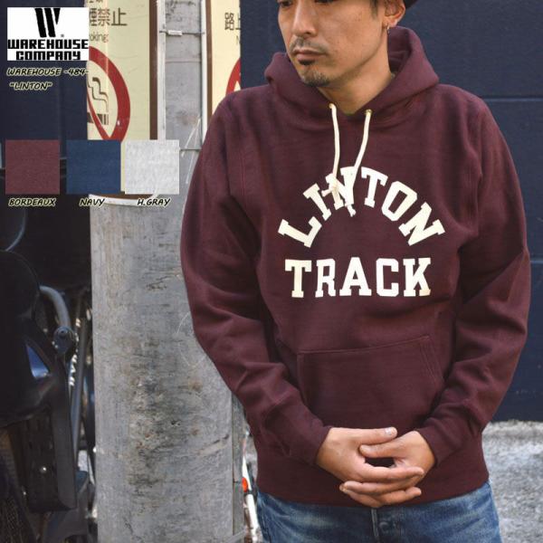 WAREHOUSE ウエアハウス "484 LINTON" リバーススタイル 専用吊り裏起毛 スウェ...
