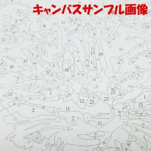 数字塗り絵 筆 絵の具 フレームなし セット ...の詳細画像3