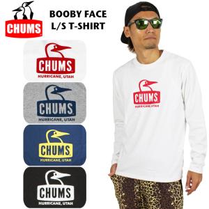 チャムス CHUMS ブービーフェイス 長袖Tシャツ メンズ ロンT アウトドア CH01-1430 TC 送料無料