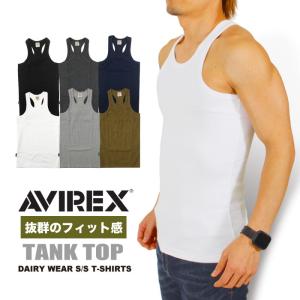 AVIREX アビレックス デイリー タンクトップ タイトフィット