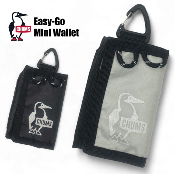 CHUMS チャムス イージーゴー ミニウォレット 三つ折り財布 ミニ財布 3つ折りカード収納 小銭...