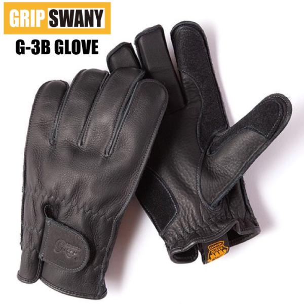 GRIP SWANY グリップスワニー 牛革グローブ ショートモデル アウトドア 手袋 レザーグロー...