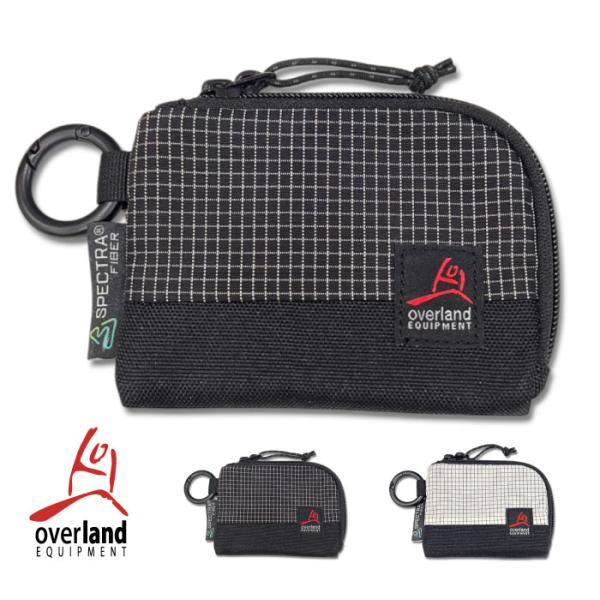OverLand Equipment オーバーランド ミニウォレット ナイロン L字ファスナー 最軽...