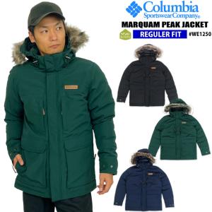 Columbia コロンビア マーカムピークジャケット マウンテンジャケット 中綿ジャケット ファー メンズ 防寒 撥水 WE1250 送料無料