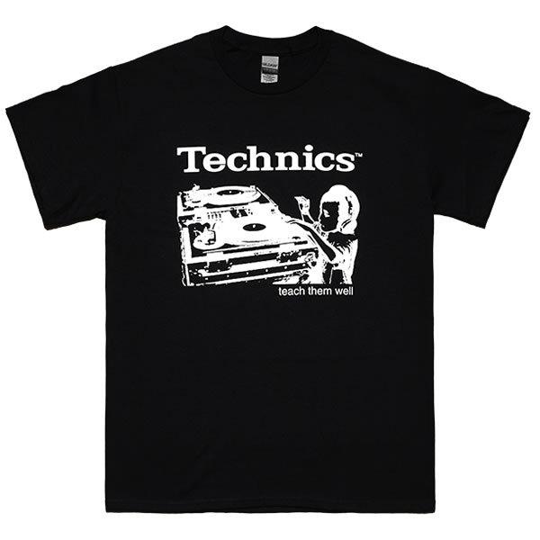 [Mサイズ]Technics （テクニクス） ターンテーブル ヴィンテージデザイン Tシャツ #1 ...