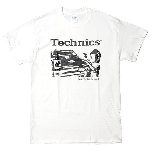 [Sサイズ]Technics （テクニクス） ターンテーブル ヴィンテージデザイン Tシャツ #1 ...