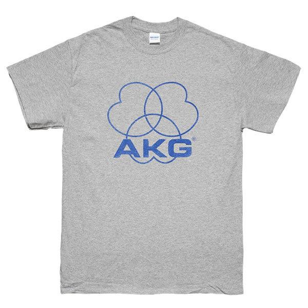 [Mサイズ]AKG （アーカーゲー） ヘッドフォン マイクロフォン オールドロゴTシャツ スポーツグ...