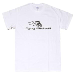 [XLサイズ]Flying Dutchman （フライング・ダッチマン） Records 藤原ヒロシ着用 ロゴTシャツ 白｜ビートボム