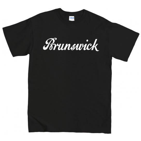 [XLサイズ]Brunswick（ブランズウィック）Records ロゴTシャツ ブラック