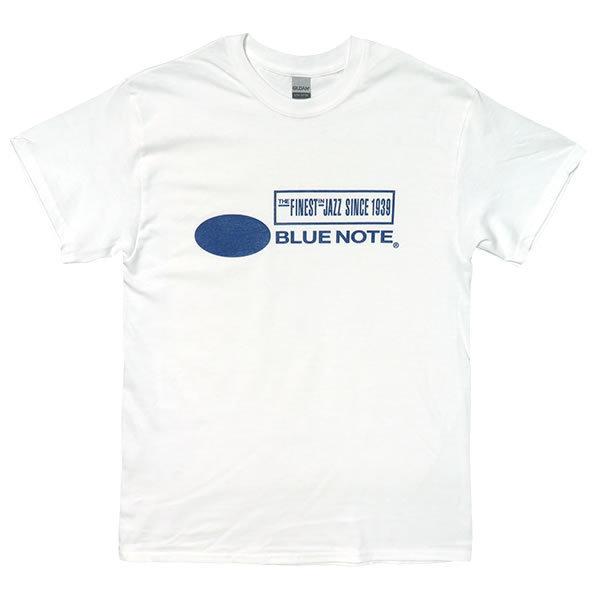 [Lサイズ]Blue Note（ブルーノート）Records ジャズレーベル ロゴTシャツ ホワイト