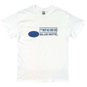 [Mサイズ]Blue Note（ブルーノート）Records ジャズレーベル ロゴTシャツ ホワイト｜beatbomb-tees