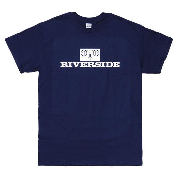 [Lサイズ]Riverside （リヴァーサイド） Records ジャズレーベル ロゴTシャツ ネ...