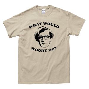 Mサイズ]WOODY ALLEN（ウディ・アレン）WWWD デザイン 映画Tシャツ