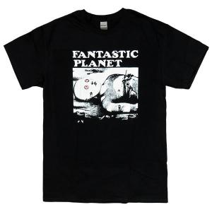 [Lサイズ]Fantastic Planet （ファンタスティック・プラネット） カルト SFアニメ映画 Tシャツ ブラック｜beatbomb-tees