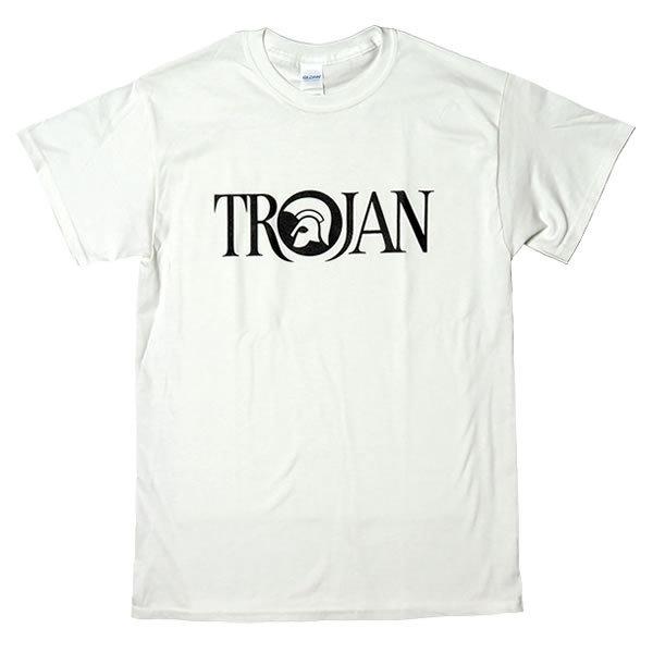 [Lサイズ]Trojan（トロージャン）Records 甲本ヒロト着用 ロゴTシャツ ホワイト