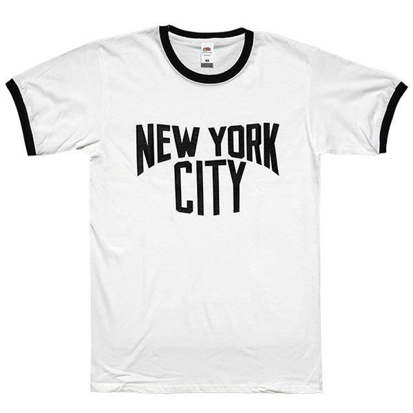 [Mサイズ]ジョン・レノン着用 NEW YORK CITY 復刻デザインTシャツ #2 ホワイト