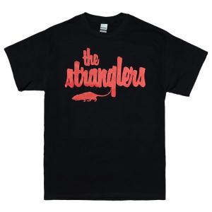 [XLサイズ]The Stranglers（ストラングラーズ） Rattus Norvegicus ロゴ ブラック｜beatbomb-tees