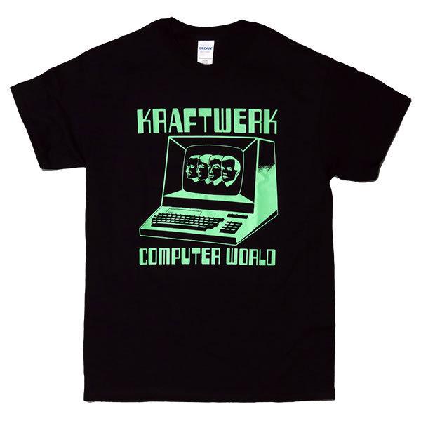 [Sサイズ]Kraftwerk（クラフトワーク） Computer World デザインＴシャツ ブ...