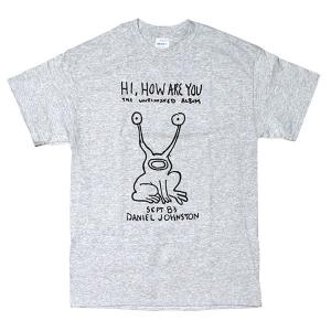 [XLサイズ]NIRVANA カート・コバーン着用 Daniel Johnston ダニエル・ジョンストン 復刻 Tシャツ グレー｜beatbomb-tees