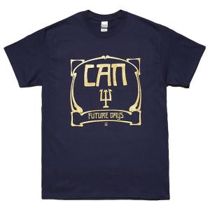 [XLサイズ]Can（カン） Future Days クラウト・ロック バンドTシャツ ネイビー｜beatbomb-tees