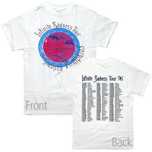 [Mサイズ]The Smashing Pumpkins （スマッシング・パンプキンズ） Infinite Sadness Tour '96 復刻ツアーTシャツ 両面プリント｜beatbomb-tees