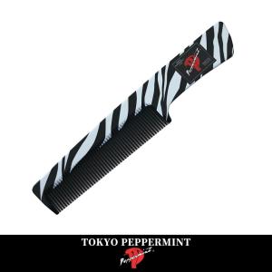 ペパーミント コーム クシ ZEBRA COMB PEP ROGO レッド ロックンロール
