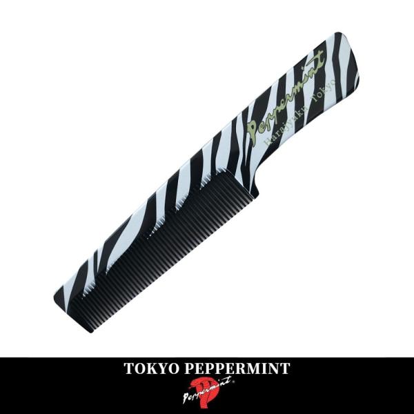 ペパーミント コーム クシ ZEBRA COMB PEP ROGO ブラック ロックンロール ロカビ...