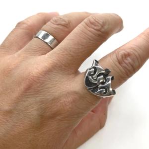 シルバー925 リング CHROME HEARTS クロムハーツ キーパーリング 指輪 サイズ21号