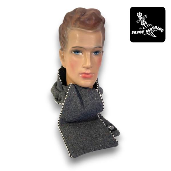 マフラー Color Nep GRY Melton Wool P/P Muffler【SVY-MF0...