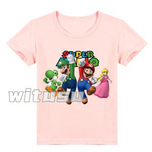 スーパーマリオ 半袖Tシャツ 子供服 子ども服...の詳細画像2