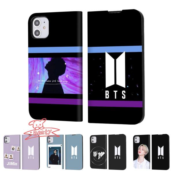 JIMIN スマホケース iPhone 手帳型 SE3 iPhone 14 iPhone15 耐衝撃...